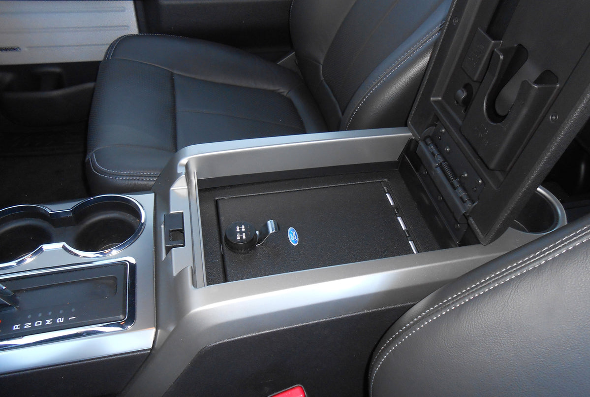 Ford F150 Full Floor Center Console Safe: 2009 – 2014 | Console Vault