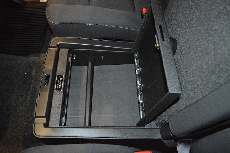 Chevrolet Silverado 1500 Under Bench Seat Console Safe: 2014 - 2018
