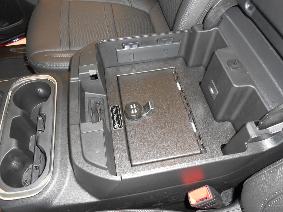 Chevrolet Silverado 1500 Full Floor Center Console Safe: 2019 - 2022