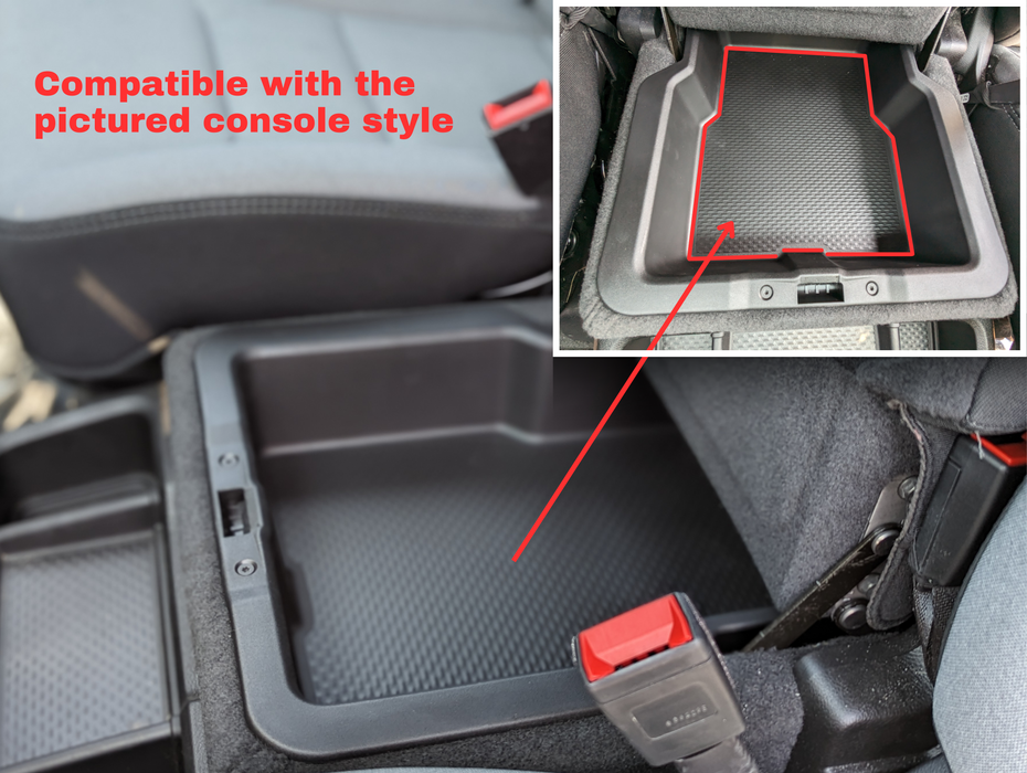 RAM 1500/2500/3500 Under Bench Seat Console Safe: 2020 - 2024