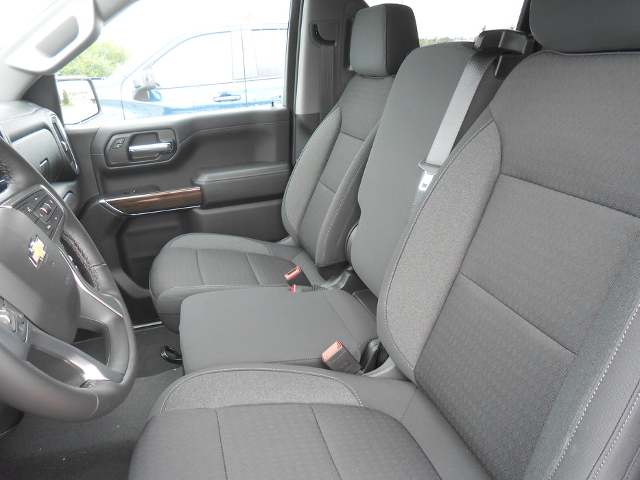 GMC Sierra 1500 Under Bench Seat Console Safe: 2019-2024