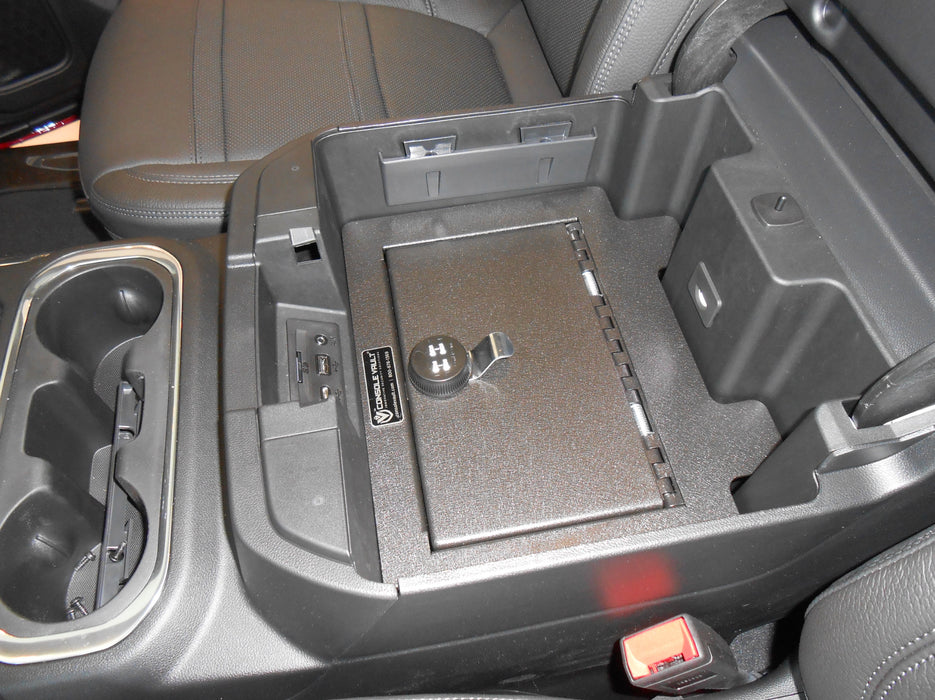GMC Sierra 2500/3500 Under Front Bench Seat Console Safe: 2008 - 2014