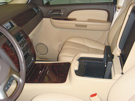Chevrolet Silverado 2500/3500 Full Floor Center Console Safe: 2008 - 2014