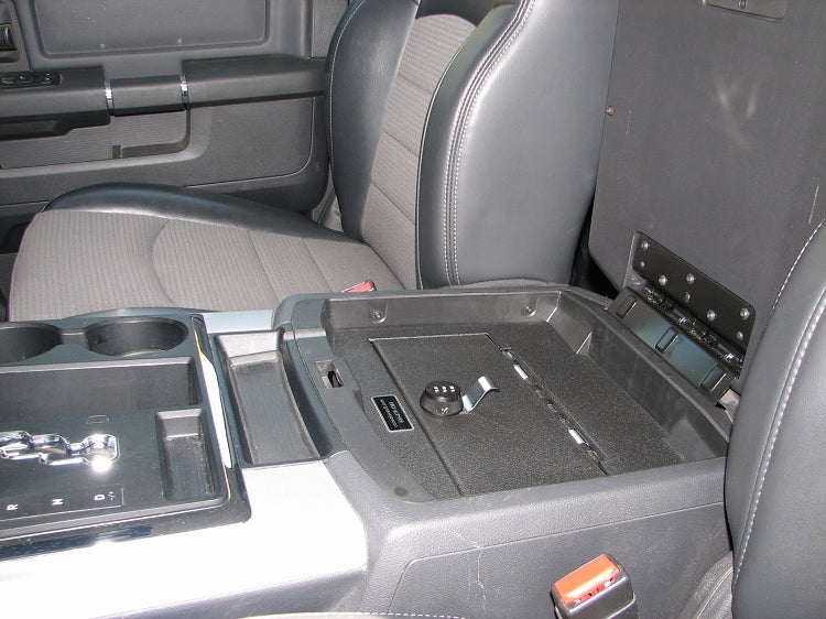Dodge Ram 2500/3500 Full Floor Center Console Safe: 2010 - 2018