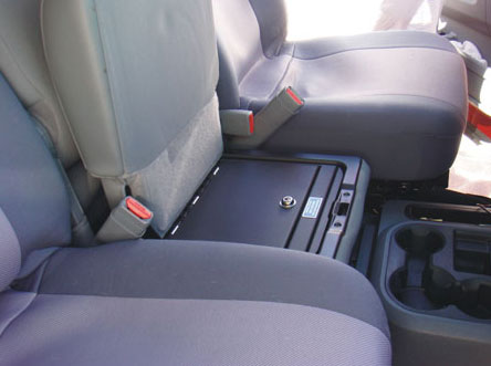 Dodge Ram 1500/2500/3500 Under Bench Seat Console Safe: 2006 - 2019