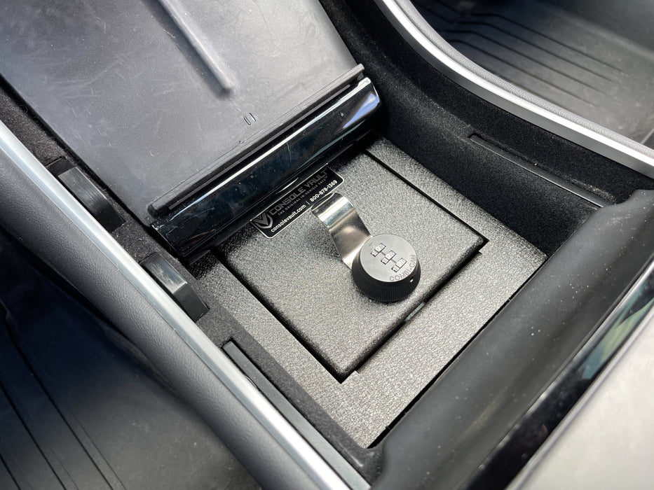 Tesla Model Y Center Console Safe: 2020 - 2021